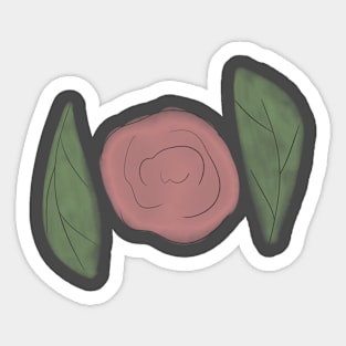 Spring Rose Sticker